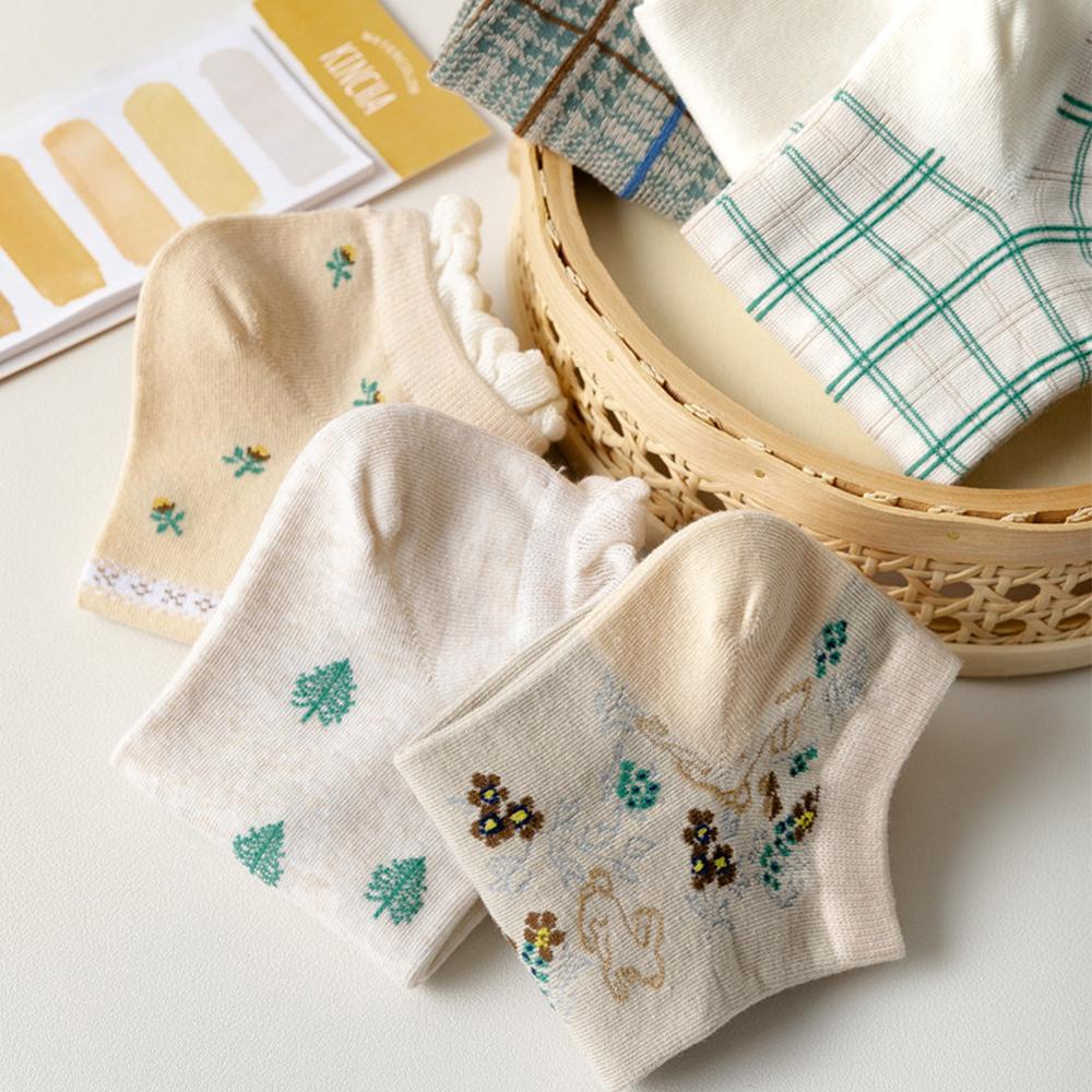 AROMA Vớ Thuyền Họa Tiết Hoạt Hình Cho Nữ