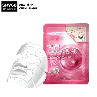 [Mã FMCGMALL1 giảm 10% đơn 250K] Mặt Nạ Tái Tạo Da Từ Collagen 3w Clinic Fresh Collagen Mask Sheet 23ml thumbnail
