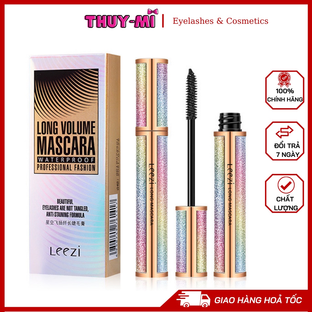 Mascara Leezi Long Volume sợi lông mi tơ giúp dài mi - Không lem, chống nước No.5234