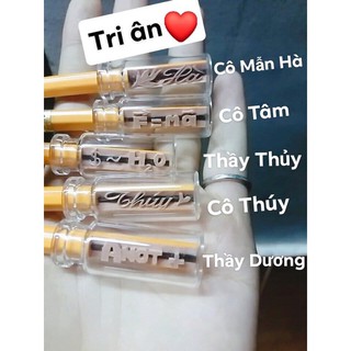Móc khoá bút chì - khắc theo yêu cầu