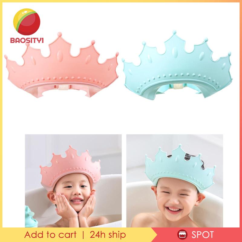 [Baosity1] Mũ Chắn Nước Gội Đầu Bảo Vệ Mắt Cho Bé