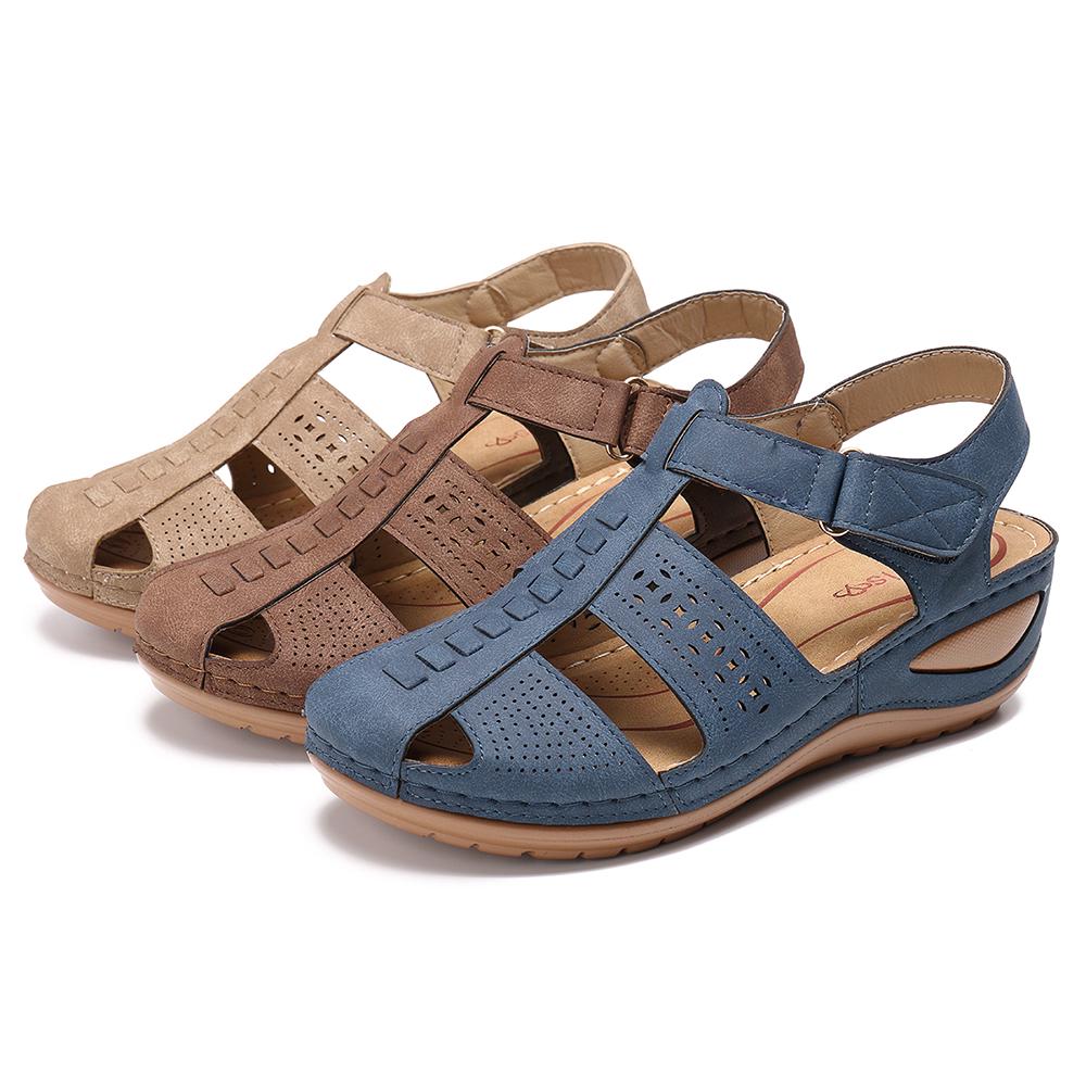 Giày sandal đế xuồng thời trang cho nữ