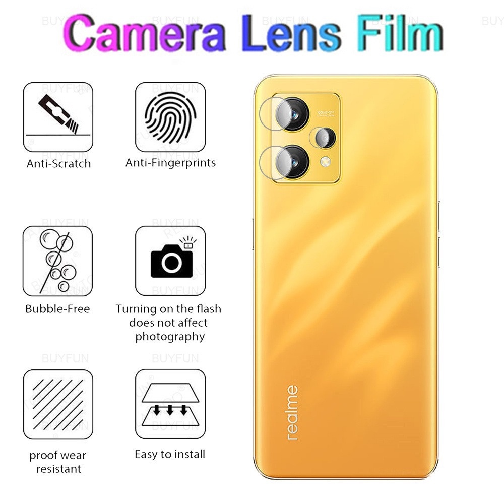 Kính Cường Lực Bảo Vệ Camera Trước 2 Trong 1 Cho Realme 9 Pro Plus 9 Pro+ 9Pro 9i Realme9 4G 5G Realme 9