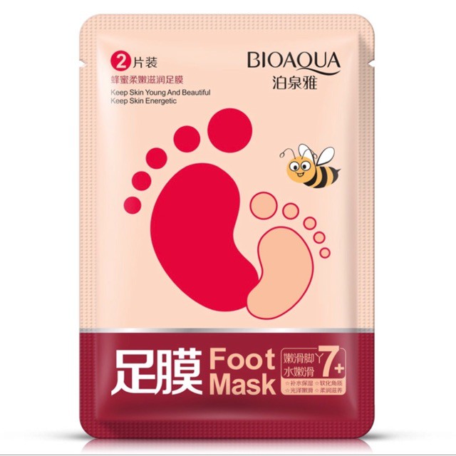 Mặt nạ dưỡng da chân Bioaqua Foot Mask B108 | Thế Giới Skin Care