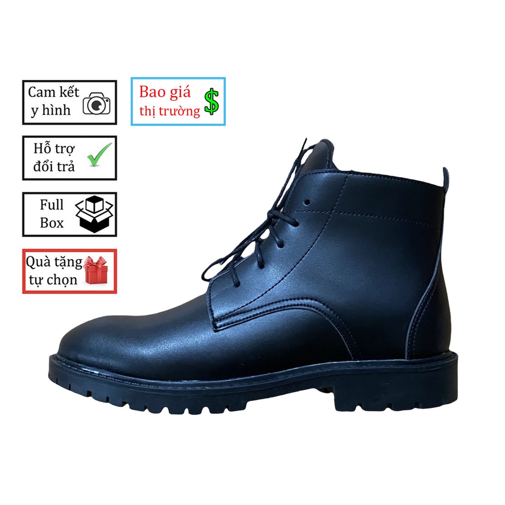 Giày Đốc Nam, bốt buộc dây cổ lửng