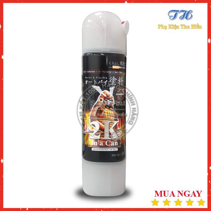 Sơn Samurai Phủ Bóng Chính Hãng 2K01 - Sơn Xịt Samurai Bám Dính Tốt Trên Mọi Bề Mặt