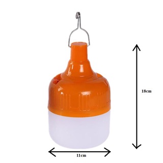 Bóng Đèn LED Tích Điện 100W – 150W Sạc Tích Điện 3 Chế Độ Siêu Sáng