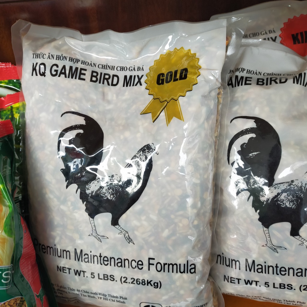 Ngũ cốc gà đá KQ GAME BIRD MIX GOLD gói 2,26kg
