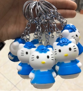 (SỈ) MÓC KHOÁ THÚ KÊU (1 chùm 10 con)