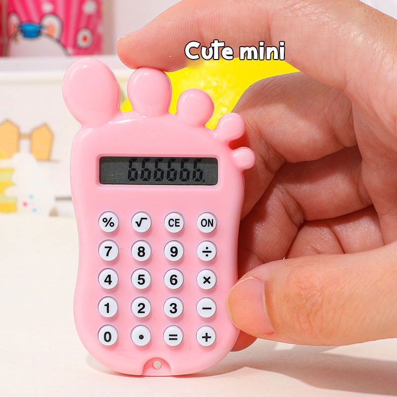 Máy Tính Bỏ Túi Mini 8 Số Hình Bánh Quy Dễ Thương