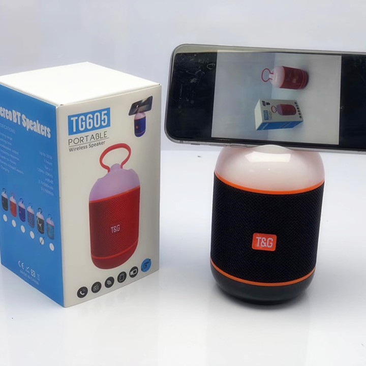 Loa Bluetooth Mini TG 605- Đèn led-Âm Thanh Hay ( Giao Mẫu Ngẫu Nhiên)