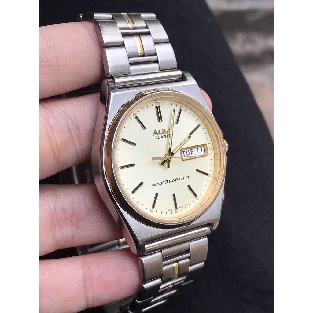 Đồng hồ nam ALBA QUARTZ CHÍNH HÃNG NHẬT
