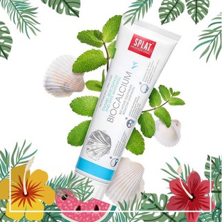Kem đánh răng splat biocalcium giúp răng chắc khỏe giảm tình trạng nhạy cảm của răng ⚡