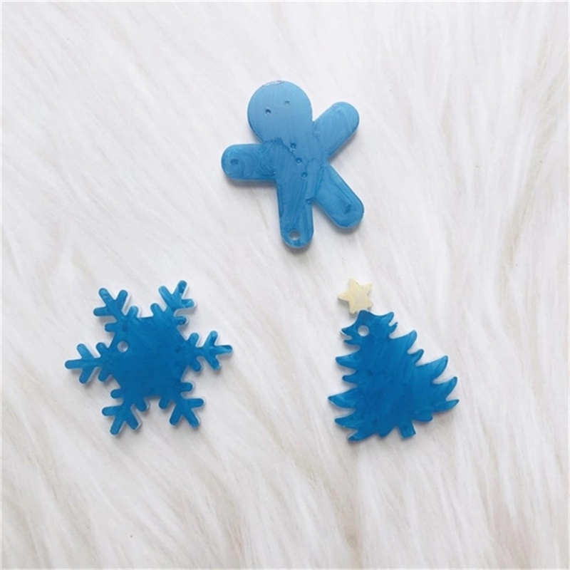 Khuôn Đúc 4 Hình Dạng 1 Dùng Làm Móc Khóa Diy