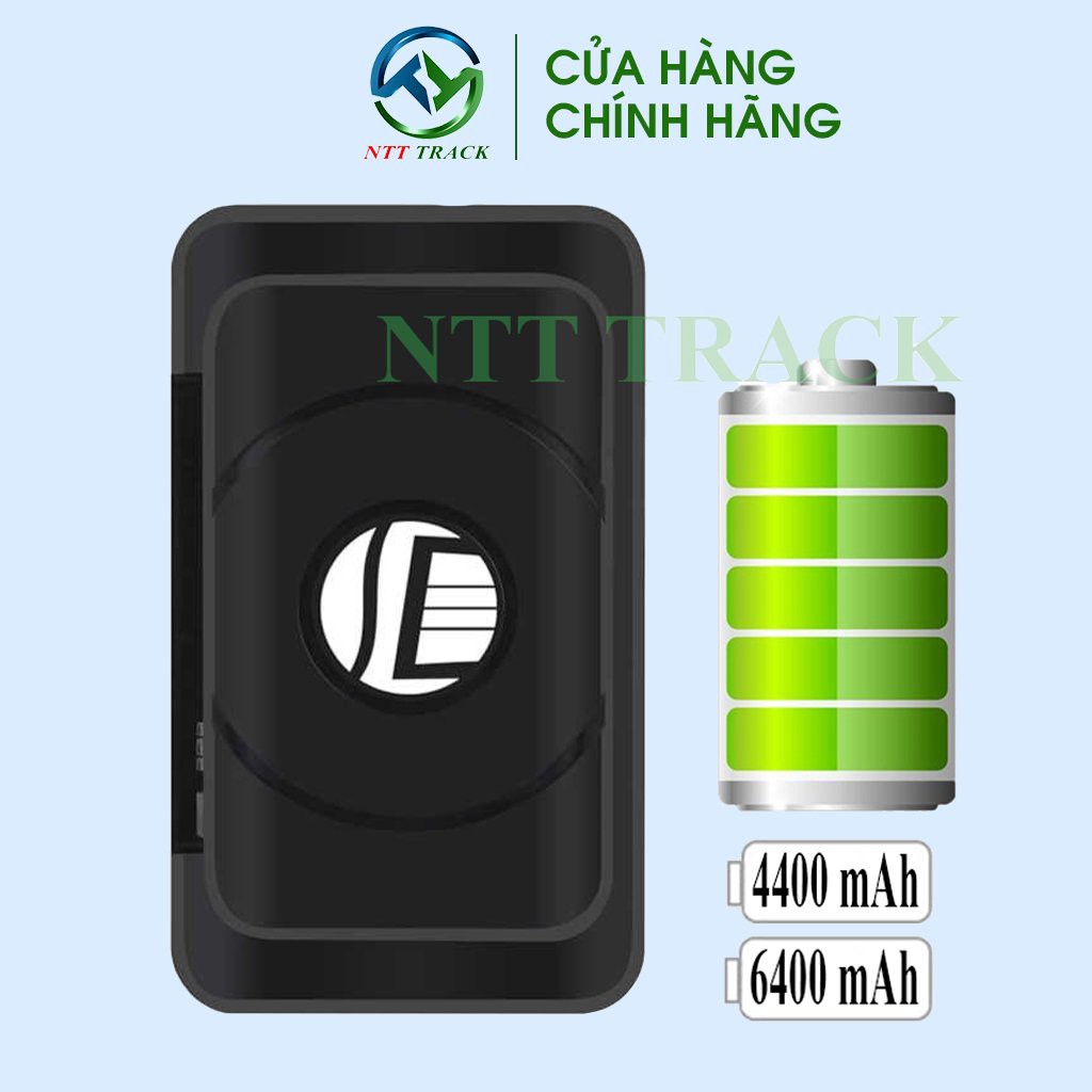 Định vị xe máy ô tô không dây NTT202 NTT Track pin khủng 6400mAh và 4400mAh