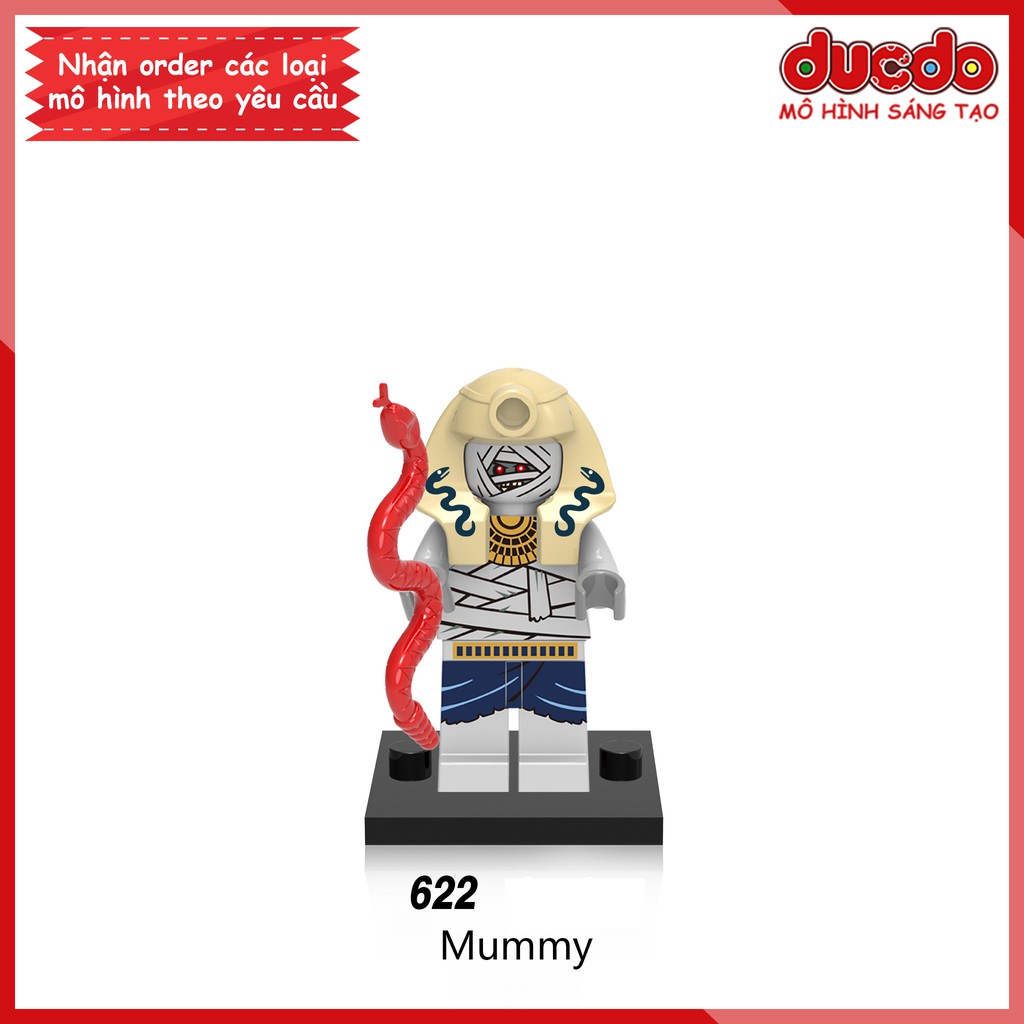 Minifigures các nhân vật Pharaoh, Atlantis siêu đẹp - Đồ Chơi Lắp Ghép Xếp Hình Mini Mô hình Iron Man XINH 0161