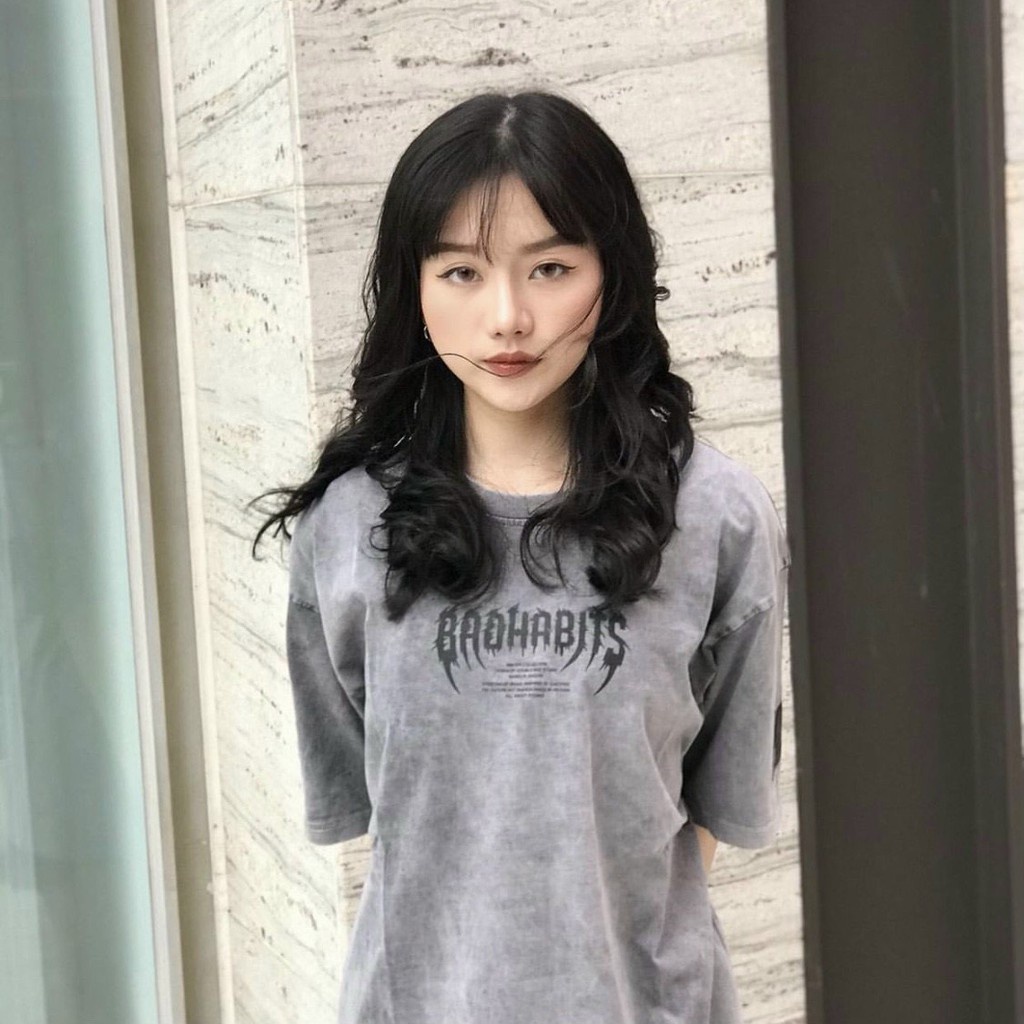 Áo thun LOCAL BRAND wash xám , tee phông tay lỡ nam nữ BAD HABITS SADBOIZ HADES UNCOVER MISSOUT BOBUI unisex SATO SHOP