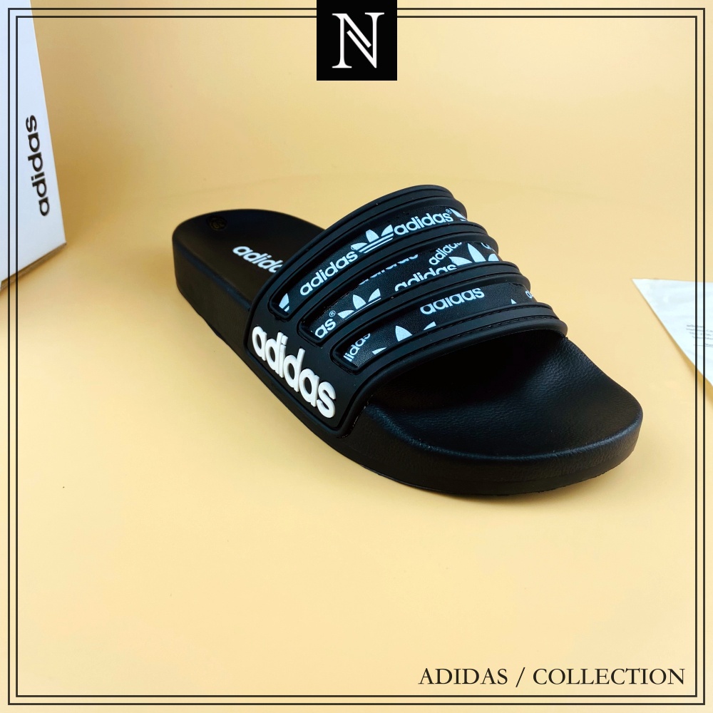 Dép nam adidas NAT 8940 dép nam quai ngang mẫu mới nhất 3 kiểu dáng đế cao su chống thấm nước hiệu quả