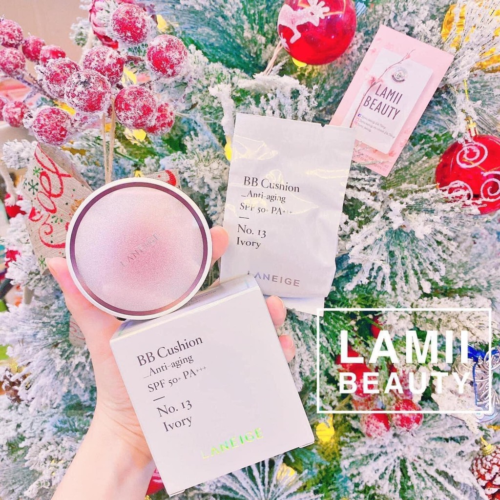 PHẤN NƯỚC CHỐNG LÃO HOÁ LANEIGE BB CUSHION ANTI-AGING SPF50+ PA+++