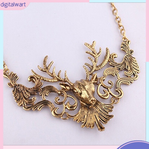 Dây Chuyền Hình Đầu Hươu Xinh Xắn Dành Cho Nữ