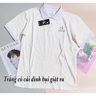 Áo Thun Polo Trắng Nam