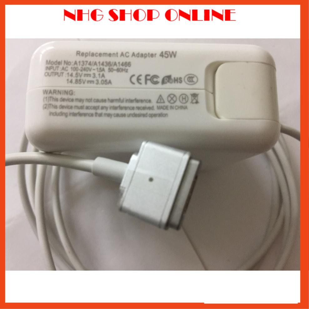 🎁 Sạc Macbook Air 14.85V-3.05A- 45W- magsafe 2