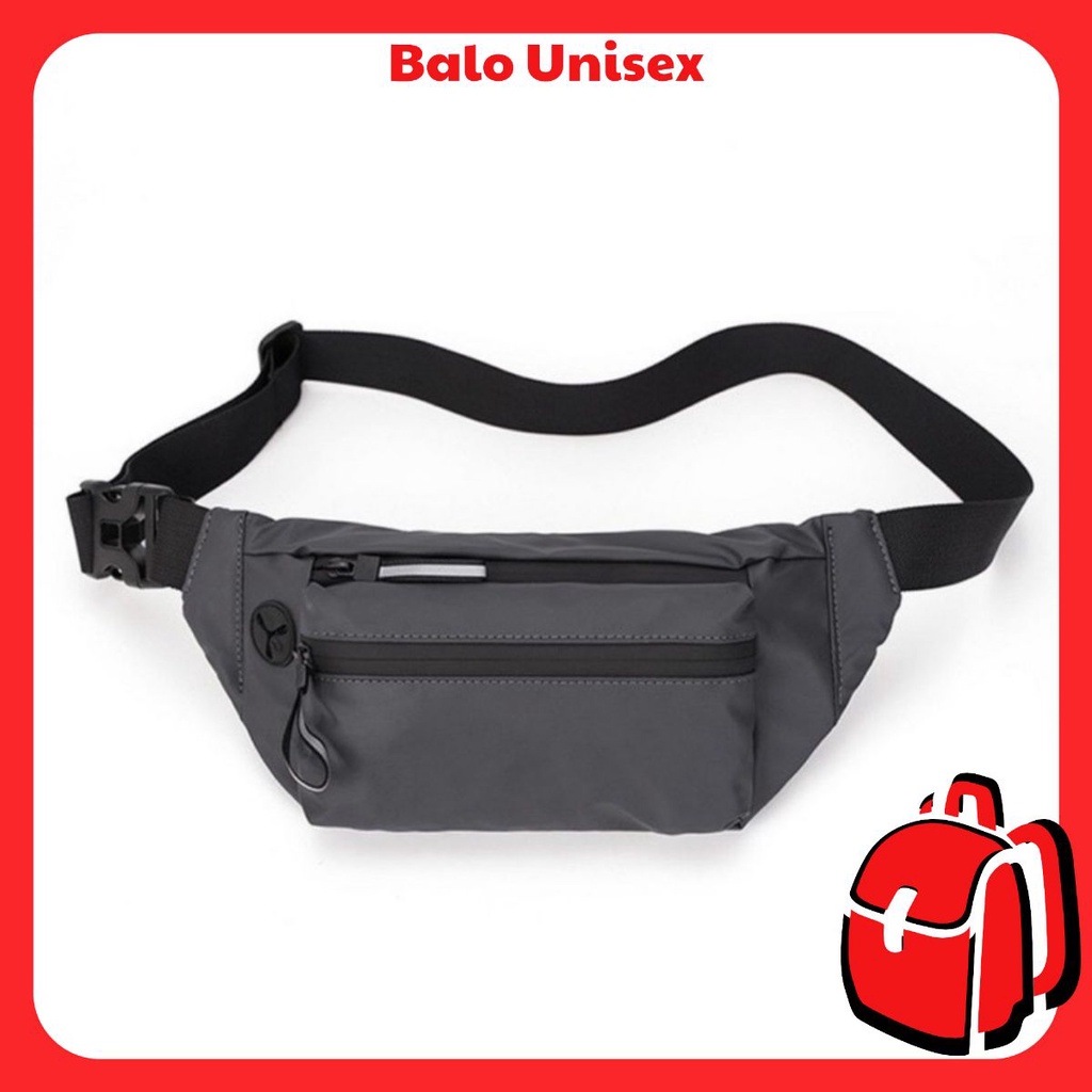 Túi bao tử nữ, nam đeo chéo phản quang chống nước basic 300NOB
