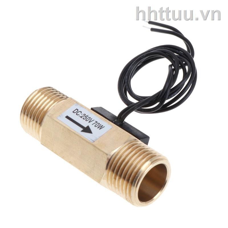 ⊙✟Công tắc cảm biến lưu lượng dòng chảy DC 250V G1 / 2 " DN15 70W