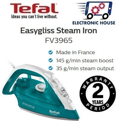 Bàn là hơi nước Tefal FV3965 2400W Hãng phân phối