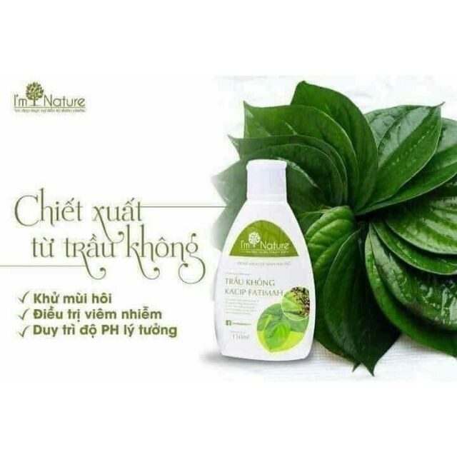 dung dịch vệ sinh trầu không