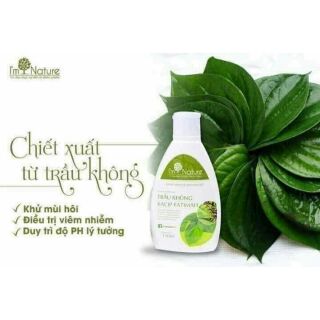 Dung dịch vệ sinh trầu không