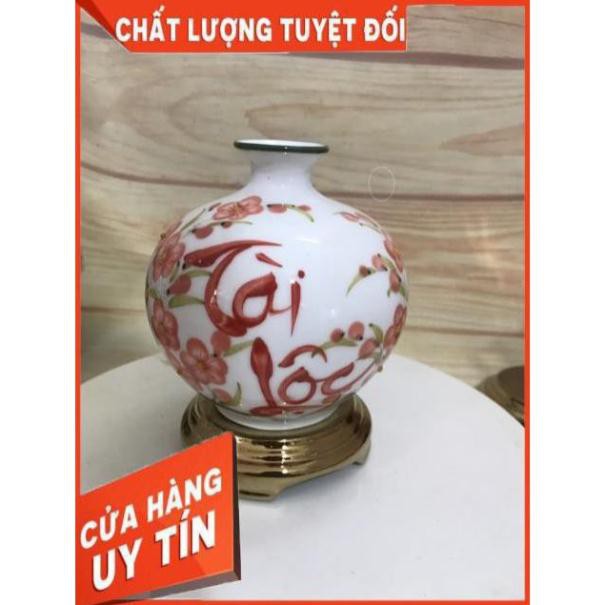 Giá hủy diệt -  Bình hút tài lộc mini gốm thủ công  Bát Tràng