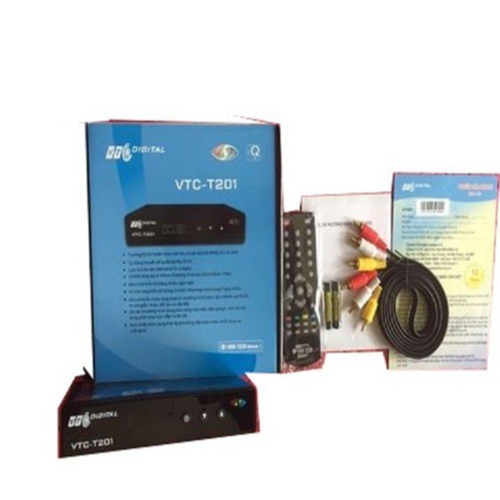 Đầu thu KTS DVB-T2 VTC T201, Chất lượng HD