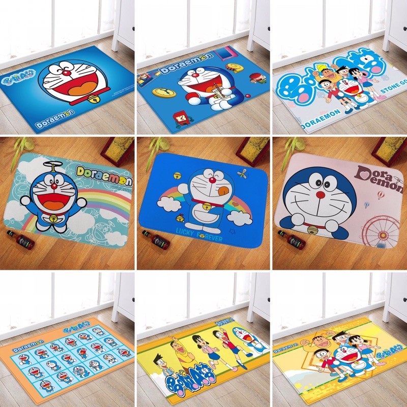 Thảm Chùi Chân Thảm Lau Chân Doremon Doraemon