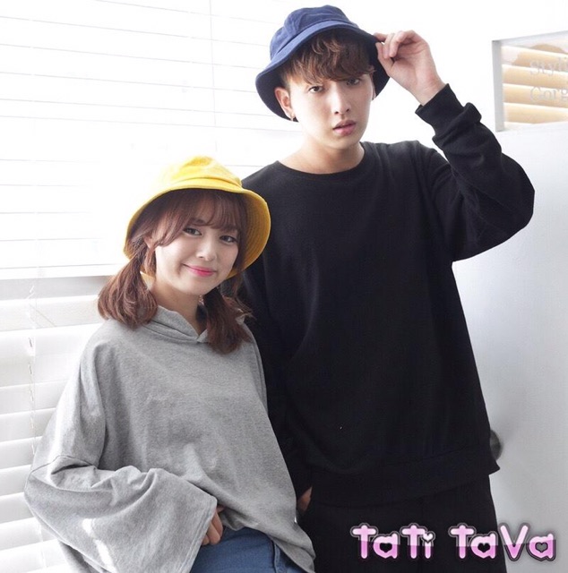 HÀNG ĐẸP]Mũ Nón Bucket Nam nữ Trơn Tatitava
