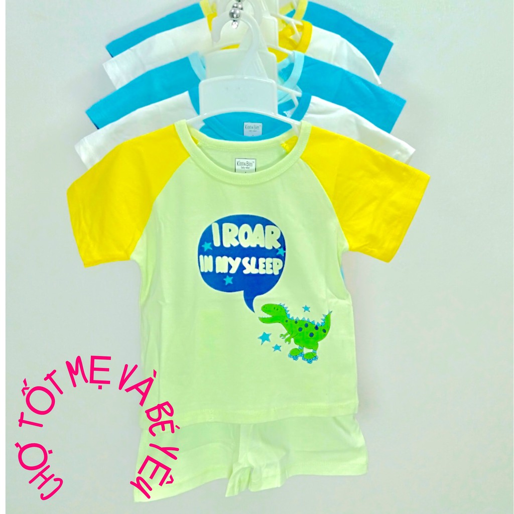 BỘ QUẦN ÁO TAY NGẮN CHO BÉ SƠ SINH-12KG