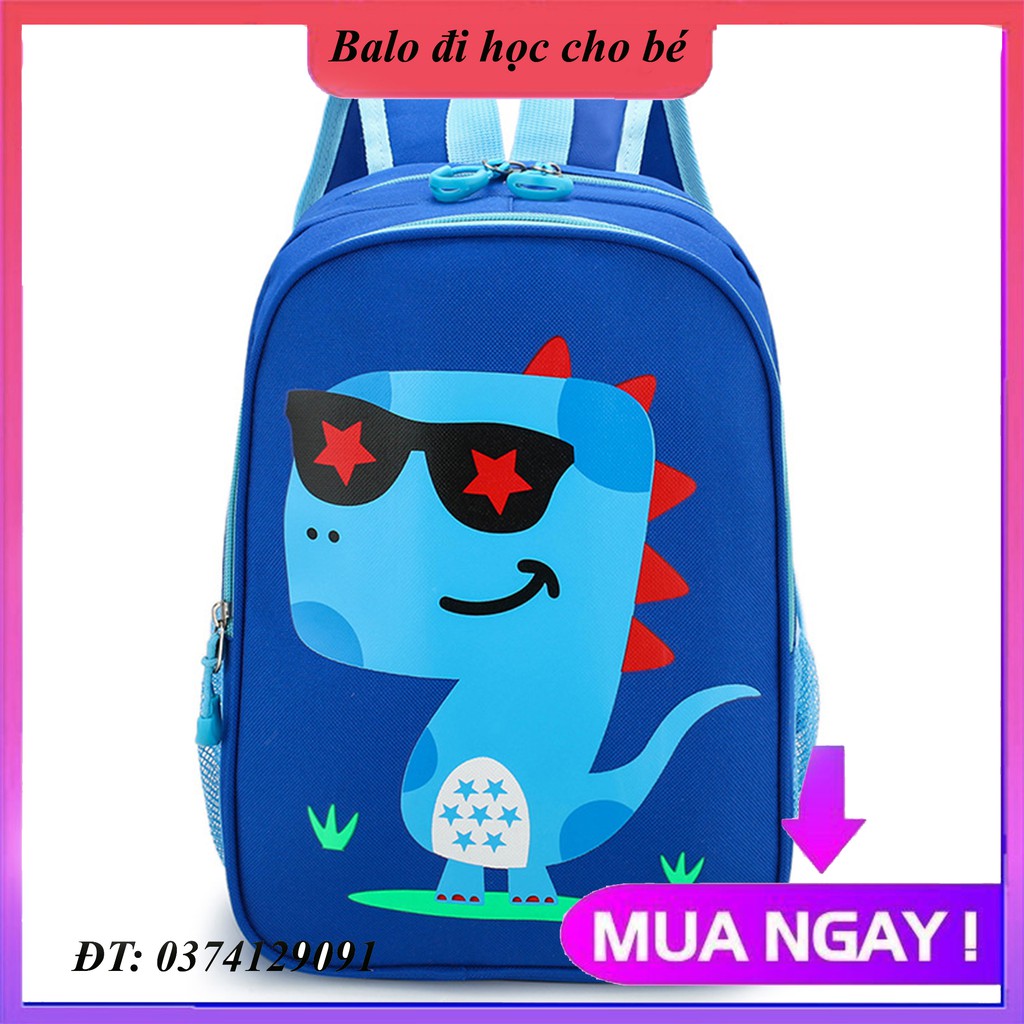 [LOẠI XỊN- FORM ĐẸP] Balo Unicorn mầm non, balo mẫu giáo bé trai bé gái hình con vật dễ thương chống thấm nước