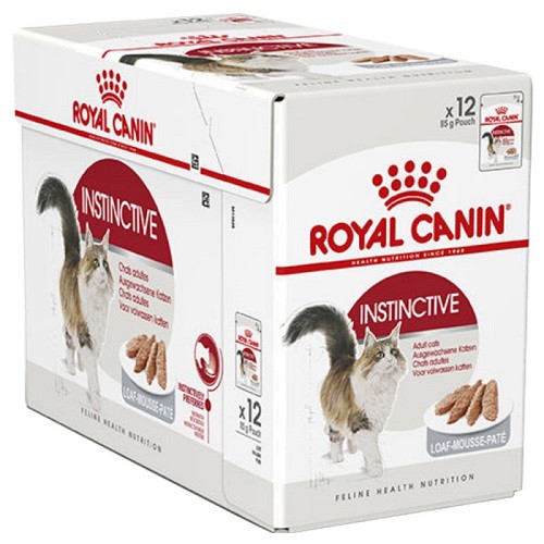 [CHÍNH HÃNG] ROYAL CANIN - ADULT CATS INSTINCTIVE PATE CHO MÈO TRƯỞNG THÀNH - GÓI 85G