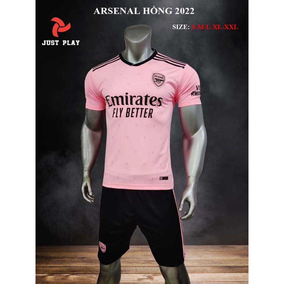 Bộ quấn áo đá banh có in tên số theo yêu cầu của bạn - Vải thun lạnh thoáng mát siêu đẹp 2022 - 2023.