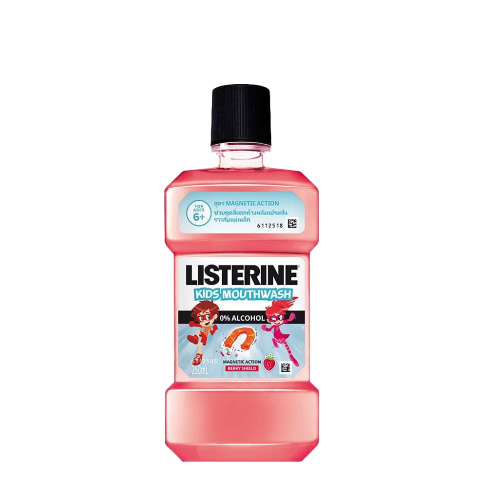 Nước súc miệng Listerine Kids dành riêng cho trẻ trên 6 tuổi 250ml