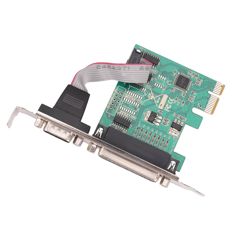 Bộ Chuyển Đổi Cổng Rs232 Rs-232 Serial Port Com & Db25 Ttl Sang Pci-E Pci-E Wch382L