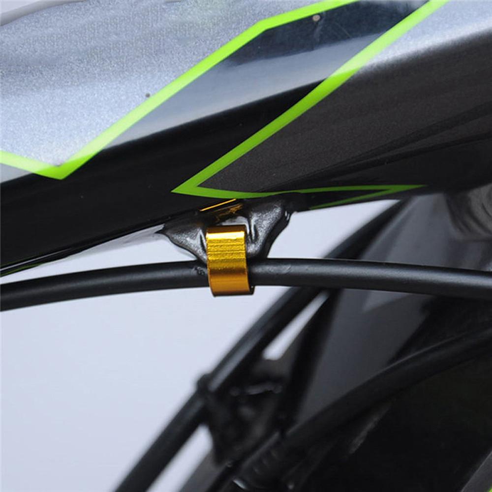 Danilo Kẹp Chữ C Cố Định Dây Cáp Phanh Xe Đạp Leo Núi Bằng Hợp Kim Nhôm