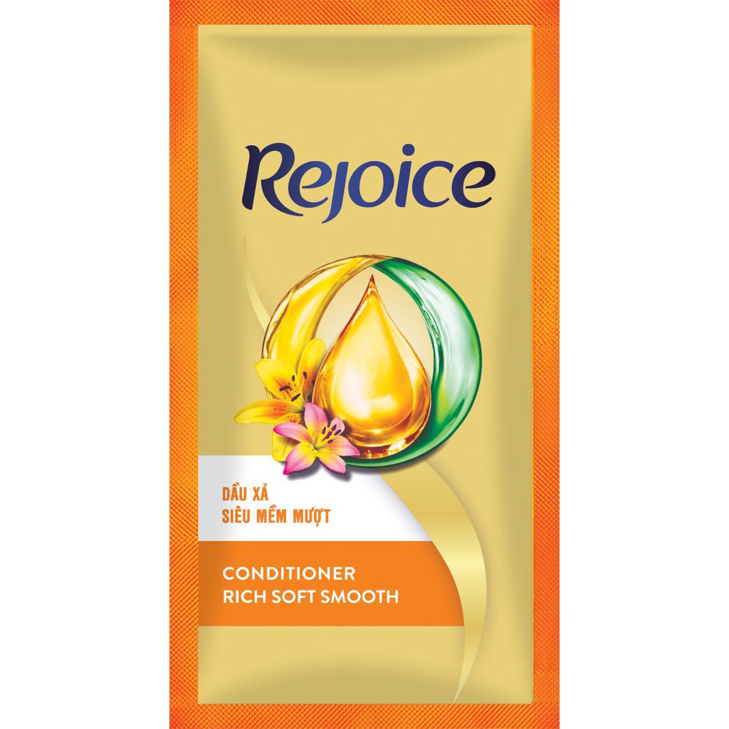 COMBO 5 dây Rejoice xả Siêu mượt 12 gói X5
