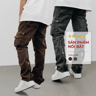 Quần cargo nam khoá kéo Candles Studio