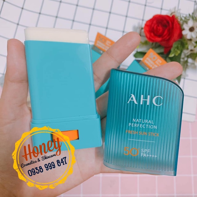 ☀️SÁP LĂN CHỐNG NẮNG AHC NATURAL PERFECTION FRESH SUNTICK SPF 50+ PA++++ | BigBuy360 - bigbuy360.vn