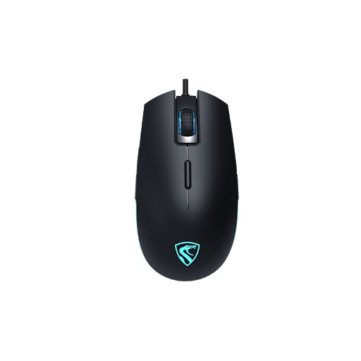 Mouse Chuột máy tính có dây chuyên dành chơi game FL Esport G52 màu đen có đèn led cổng usb 2.0