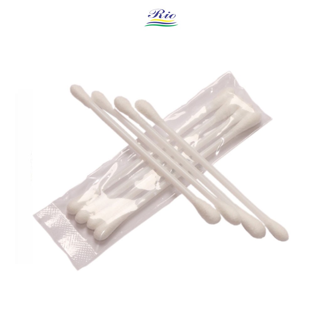 Tăm Bông RIOTEX - 200 Gói Dùng Cho Khách Sạn, Nhà Nghỉ, Spa
