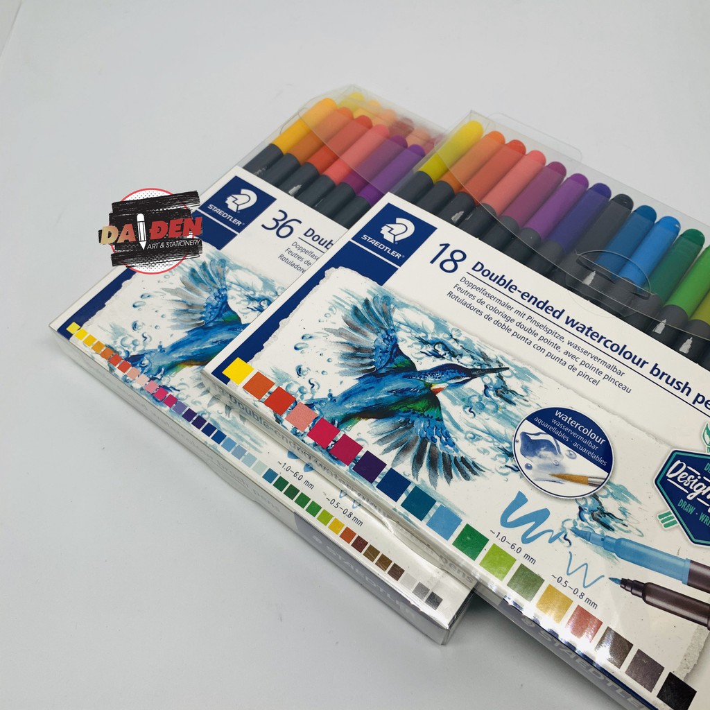 Bút Cọ Gốc Nước Staedtler Brush Pens 18/36 màu