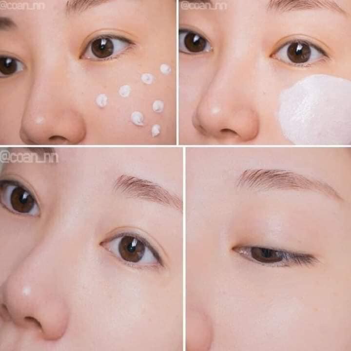 Kem chống nắng vật lý The Saem Eco Earth Pink Sun Cream SPF50+ PA+++ Nâng tone trắng sáng da