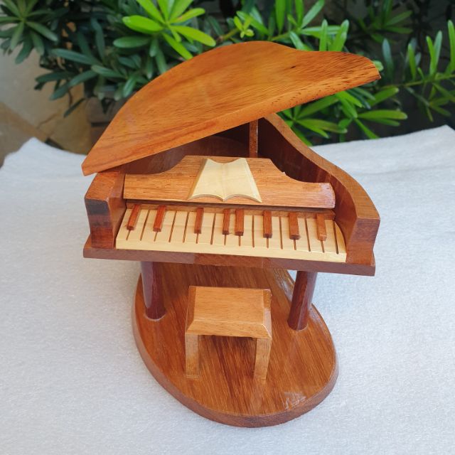 ĐÀN PIANO - MÔ HÌNH GỖ